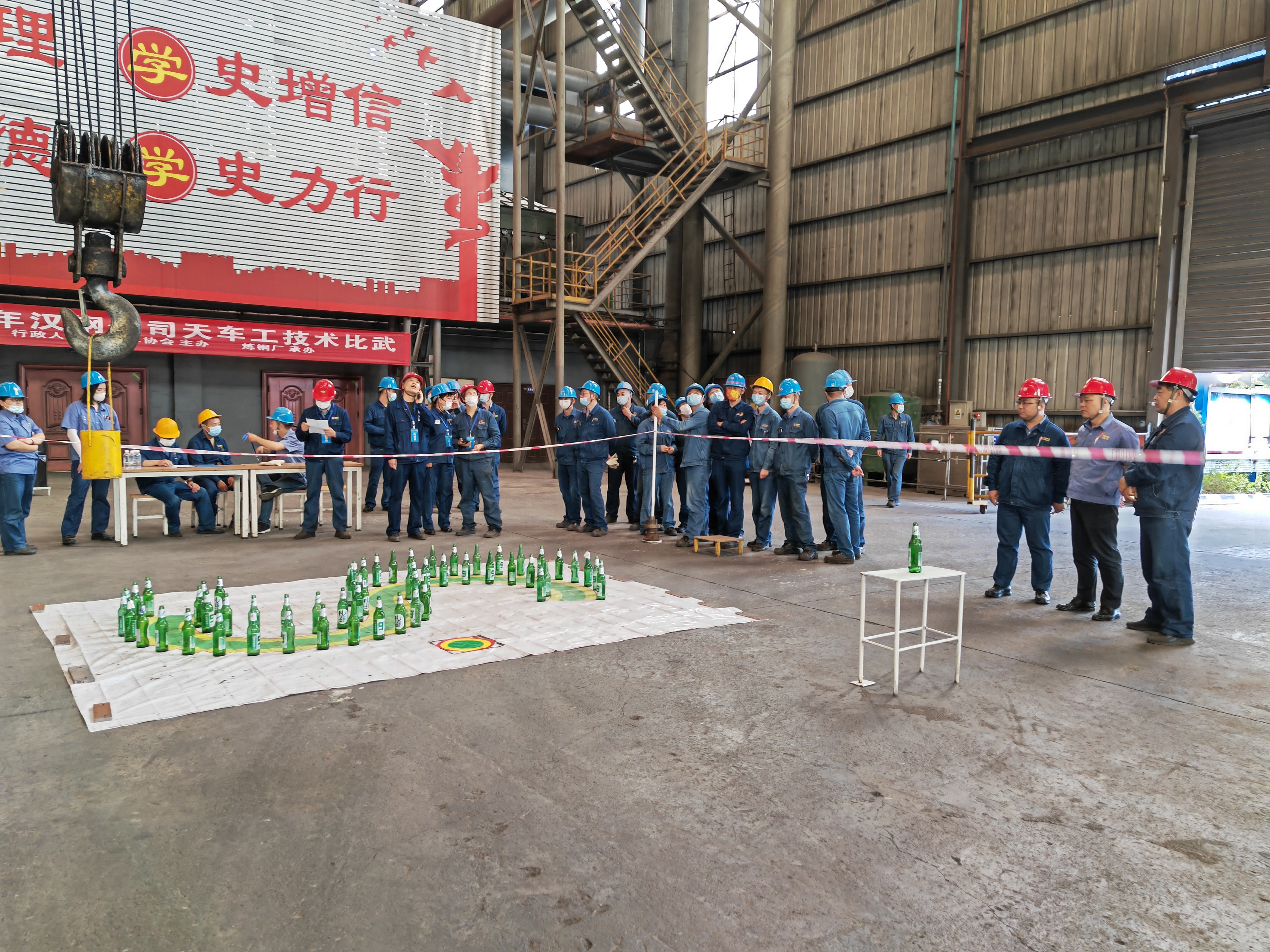 比武提技術 ，技能促安全—漢鋼公司開展2022年度天車工技術比武