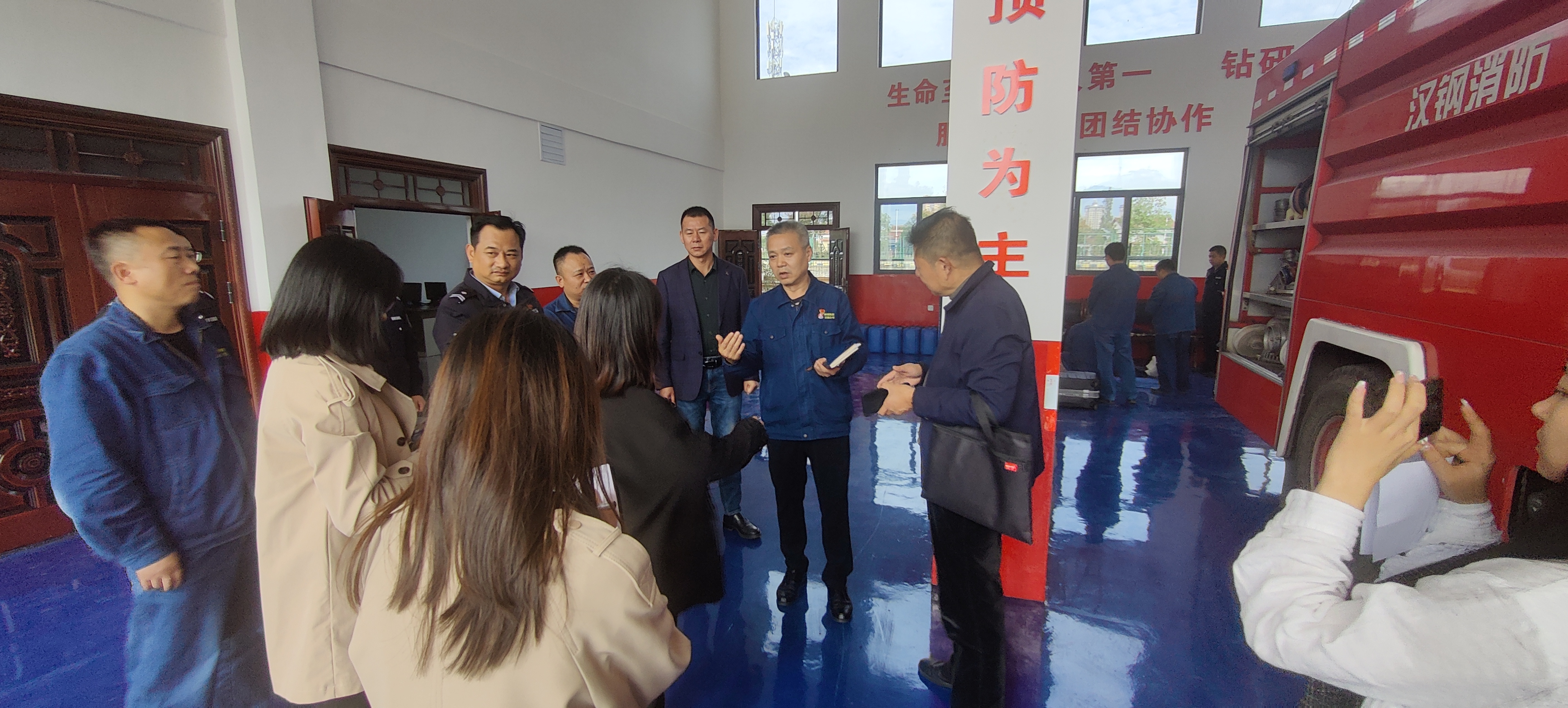 陜西省應急管理廳區(qū)域應急救援能力調研組到公司開展調研