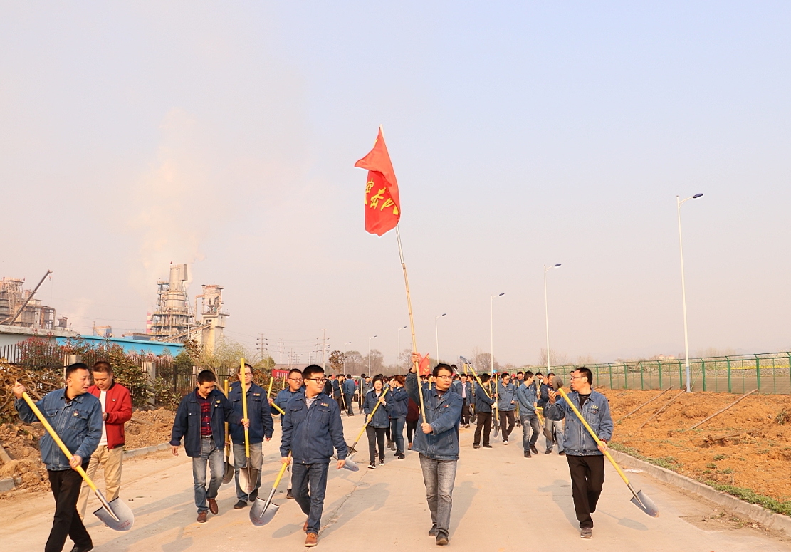 漢鋼公司掀起“美麗漢鋼，你我共創(chuàng)”擴綠行動