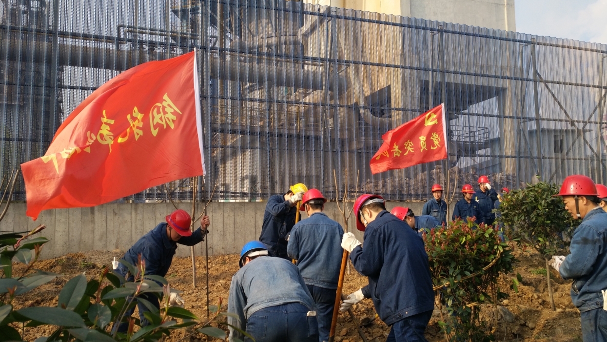 漢鋼公司掀起“美麗漢鋼，你我共創(chuàng)”擴綠行動