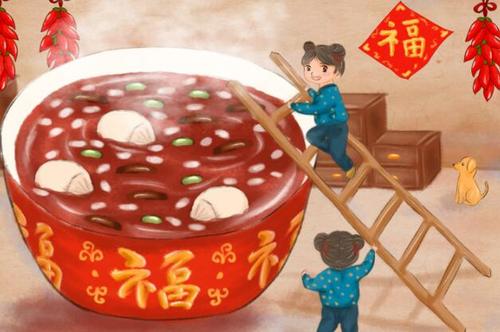 一年一度臘八節(jié)，一年一頓臘八粥